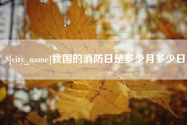 朔州我国的消防日是多少月多少日