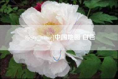 朔州中国地图 白色