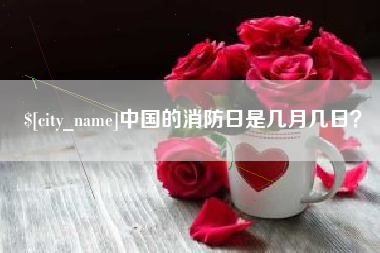 朔州中国的消防日是几月几日？