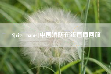 朔州中国消防在线直播回放