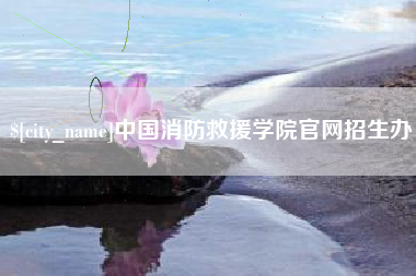 朔州中国消防救援学院官网招生办