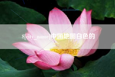 朔州中国地图白色的