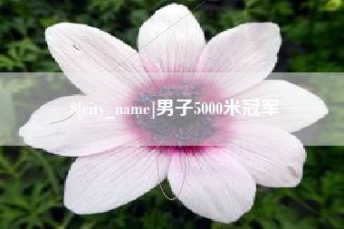 朔州男子5000米冠军