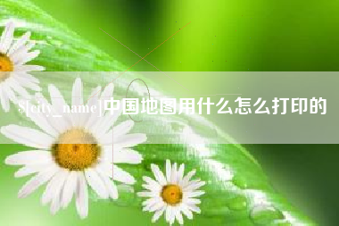 朔州中国地图用什么怎么打印的