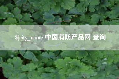 朔州中国消防产品网 查询