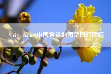 朔州中国各省地图空白打印版
