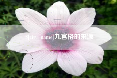 朔州九宫格的来源