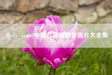朔州中国九宫格数字图片大全集