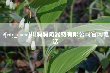 朔州川消消防器材有限公司官网电话