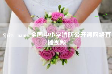 朔州全国中小学消防公开课网络直播视频