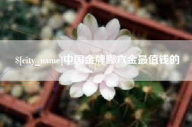 朔州中国金牌哪六金最值钱的