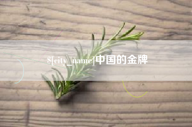 朔州中国的金牌